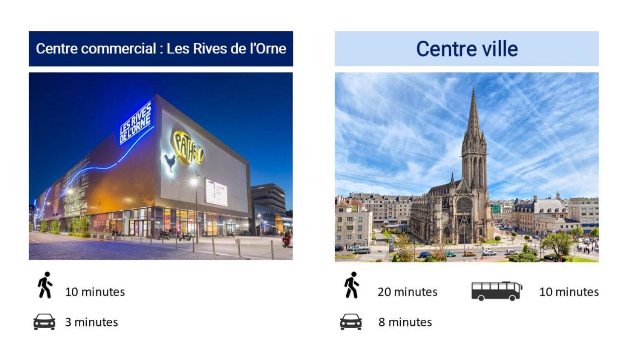 Cocon Cosy Et Verdoyant - Private Parking, Breakfast, Wifi, Netflix Caen Extérieur photo